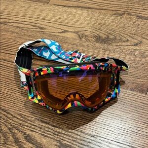 Oakley Multicolor Snow/Ski Goggles with Amber Lens